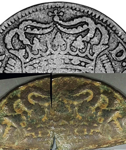 Medieval?--1/4-Cut-Coin-ID-Help-If-Possible